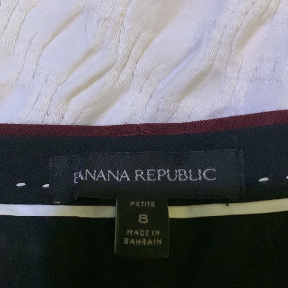 Burgundy, ankle-length dress pants - Picture 3 of 6